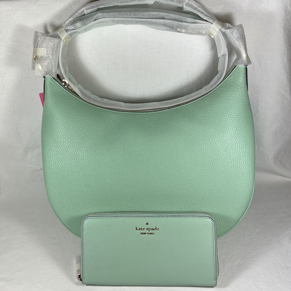 KATE SPADE Weston Shoulder Bag & Wallet Set in Seawater